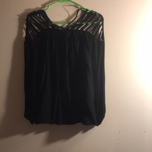 Black boutique top